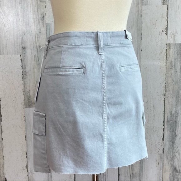 Joe's Jeans Army Denim Mini Skirt - Picture 7 of 9